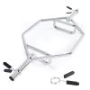 Trap Bar Hex Bar, 2-Inch Hex Barbell, 800 LBS Capacity Shrug Bars with Knurled Grips, Weightlifting and Strength Training Equipment