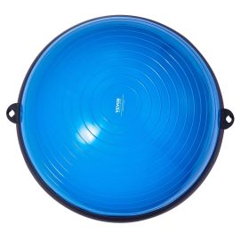 Half Exercise Ball Trainer, 23 inch Balance Ball Trainer, 660lbs Capacity Stability Ball, Yoga Ball with Resistance Bands & Foot Pump