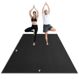 Exercise Mat, Non Slip High Density Premium Yoga Mat, Exercise Yoga Mat for Men & Women, Fitness & Exercise Mat with Bag & Carry Strap