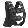Weighted Vest, 16 lbs Weight Vest with Reflective Stripe, Adjustable Buckle Body Weight Vest for Men Women, Workout Equipment for Strength Training