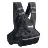 Adjustable Weighted Vest, 20-32lb Weight Vest with 6 Ironsand Weights and Reflective Stripe, Body Weight Vest Exercise Set for Men Women
