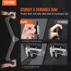 LAT Pulldown Attachments, Cable Machine Rowing T-bar V-bar 7 Set, Tricep Pull Down Bar, Back Strength Training Rubber Coated Handle Grip