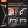 LAT Pulldown Attachments, Cable Machine Rowing T-bar V-bar 5 Set, Tricep Pull Down Bar, Back Strength Training Rubber Coated Handle Grip