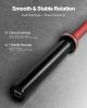 6FT Barbell Bar, Fits 2-Inch Weight Plates, Barbell Bar with Knurled Grip for Strength Training, Weightlifting, Squat, Deadlift, Bench Press, Curl