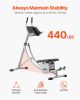 AB Workout Machine, Ab Workout Equipment at Home Gym, Core & Abdominal Trainers for Women, 440 lbs Weight Capacity Strength Training Ab Cruncher