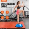 Half Exercise Ball Trainer, 23 inch Balance Ball Trainer, 660lbs Capacity Stability Ball, Yoga Ball with Resistance Bands & Foot Pump
