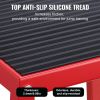 Plyometric Jump Box, 12 Inch Plyo Box, Steel Plyometric Platform and Jumping Agility Box, Anti-Slip Fitness Exercise Step Up Box for Home Gym Training