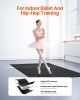 Dance Floor, 6.6' x 3' Portable Yoga Mat with Organizer Bag, 1.5 mm Thick Workout Mats, Non-slip Floor Mats for Practicing at Home, Studios, Stage