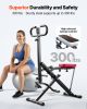 Squat Machine, Deep Squat Rowing Machine for Home, Easy Setup & Foldable Exercise Equipment