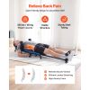 Inversion Table, 350 lbs Capacity Heavy Duty Back Inverter Stretcher, Inverted Table with Stable Structure, Adjustable Armrests