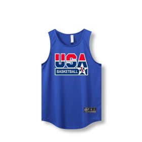 Loose Men Running Quick Dry Fitness & Bodybuilding Tank Tops (Color: 870 vest3, size: M)