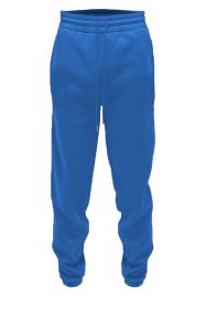 Weiv Solid Polyester Sweat Pant Joggers (Color: ROYAL, size: 3XL)
