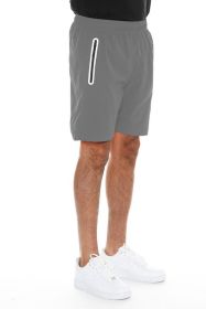Weiv Active Sports Performance Running Short (Color: Dark grey, size: S)