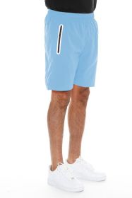 Weiv Active Sports Performance Running Short (Color: LIGHT BLUE, size: XL)