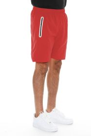 Weiv Active Sports Performance Running Short (Color: Red, size: 2XL)