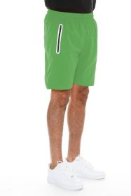 Weiv Active Sports Performance Running Short (Color: Green, size: M)