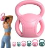 3 Handle Kettlebells Weight - Weight for Women Options 5, 10, 15 and 20 LB for Russian Twists AB Exercise