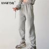 Drawstring High Waist Women's Pants Solid Loose Lace Up Joggers Sweatpants Female 2021 Spring Lady Casual Sportwear Fashion Pant