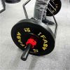 Olympic Bumper Weight Plates, Rubber Plate with 2-Inch Steel Insert Rubberized Weightlifting Barbell Plates 35LB, Pairs or Sets